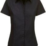 Twill Bluse kurzarm B&C | Sharp SSL /women