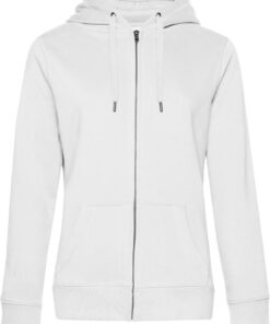 Damen Kapuzen Sweatjacke B&C | QUEEN Zipped Hood_°
