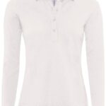 Damen Piqué Polo langarm B&C | Safran Pure LSL /women