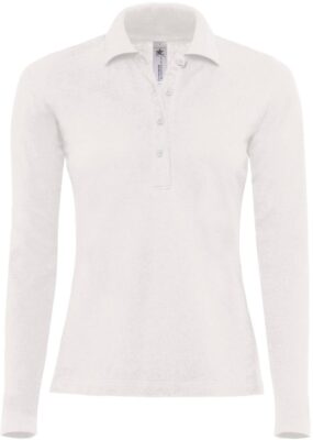 Damen Piqué Polo langarm B&C | Safran Pure LSL /women