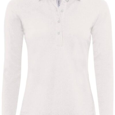 Damen Piqué Polo langarm B&C | Safran Pure LSL /women