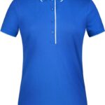 Damen Piqué Polo Stripe Daiber | JN 727