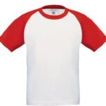 Kinder Raglan Kontrast T-Shirt B&C | Base-Ball /kids