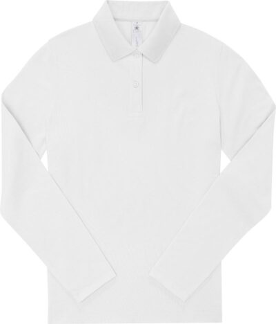 Schweres Damen Piqué Polo langarm B&C | My Polo 210 LSL /women Schweres Damen Piqué Polo langarm B&C | My Polo 210 LSL /women