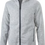 Herren Strickfleece Kapuzenjacke Daiber | JN 589