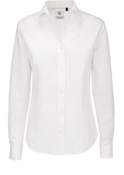 Twill Bluse langarm B&C | Sharp LSL /women