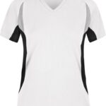 Damen V-Ausschnitt Lauf Shirt Daiber | JN 390
