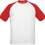 Raglan Kontrast T-Shirt B&C | Base-Ball