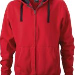 Schwere Herren Kapuzen Sweatjacke Daiber | JN 595
