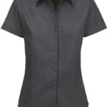 Twill Bluse kurzarm B&C | Sharp SSL /women