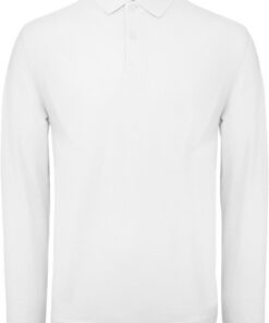 Herren Piqué Polo langarm B&C | ID.001 LSL