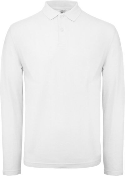 Herren Piqué Polo langarm B&C | ID.001 LSL