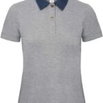 Damen Piqué Medium Fit Polo B&C | DNM Forward /women