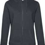 Damen Kapuzen Sweatjacke B&C | QUEEN Zipped Hood_°