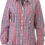 Popeline Karo Bluse langarm Daiber | JN 616