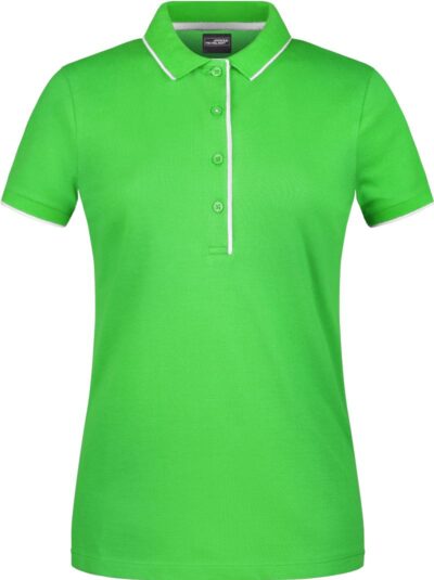 Damen Piqué Polo Stripe Daiber | JN 727