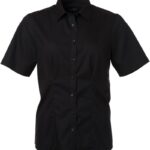 Micro-Twill Bluse kurzarm Daiber | JN 683