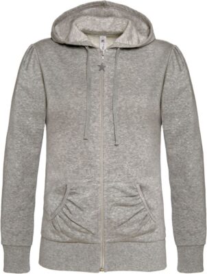 Damen Kapuzen Sweatjacke B&C | Wonder /women