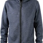 Herren Strickfleece Kapuzenjacke Daiber | JN 589