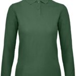 Damen Piqué Polo langarm B&C | ID.001 LSL /women