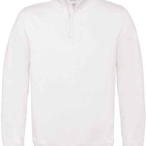 Sweater mit 1/4 Zip B&C | ID.004 80/20
