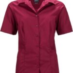 Popeline Business Bluse kurzarm Daiber | JN 643