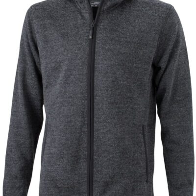 Herren Strickfleece Kapuzenjacke Daiber | JN 589 Herren Strickfleece Kapuzenjacke Daiber | JN 589