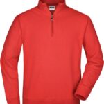 Sweater mit 1/4 Zip Daiber | JN 352