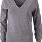 Damen V-Ausschnitt Pullover Daiber | JN 658