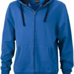 Schwere Herren Kapuzen Sweatjacke Daiber | JN 595