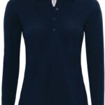 Damen Piqué Polo langarm B&C | Safran Pure LSL /women