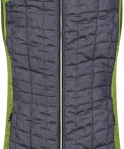 Damen Hybrid Strickfleece Gilet Daiber | JN 739