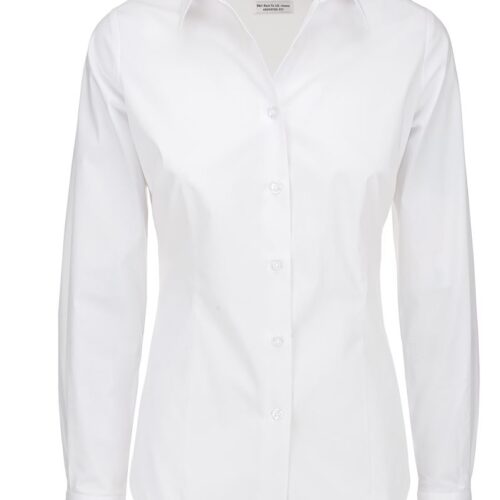 Popeline Stretch Bluse langarm B&C | Black Tie LSL /women Popeline Stretch Bluse langarm B&C | Black Tie LSL /women