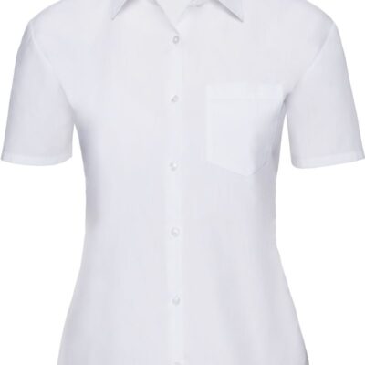 Popeline Bluse kurzarm Russell | 935F