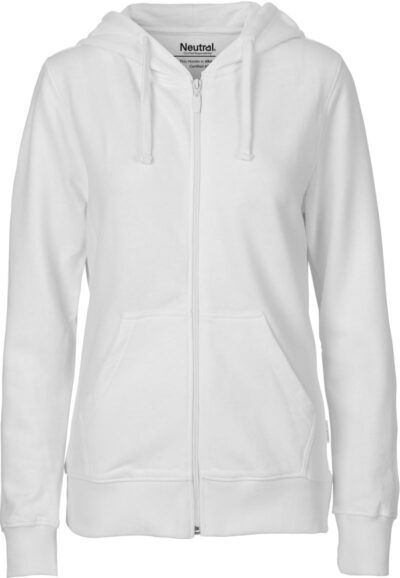 Damen Bio Kapuzen Sweatjacke Neutral | O 83301 Damen Bio Kapuzen Sweatjacke Neutral | O 83301