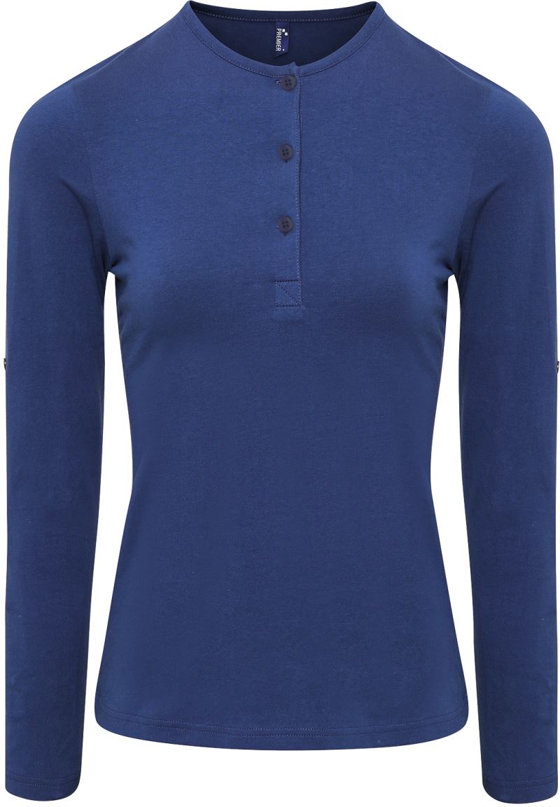 Damen Rollärmel T-Shirt langarm Premier | PR 318
