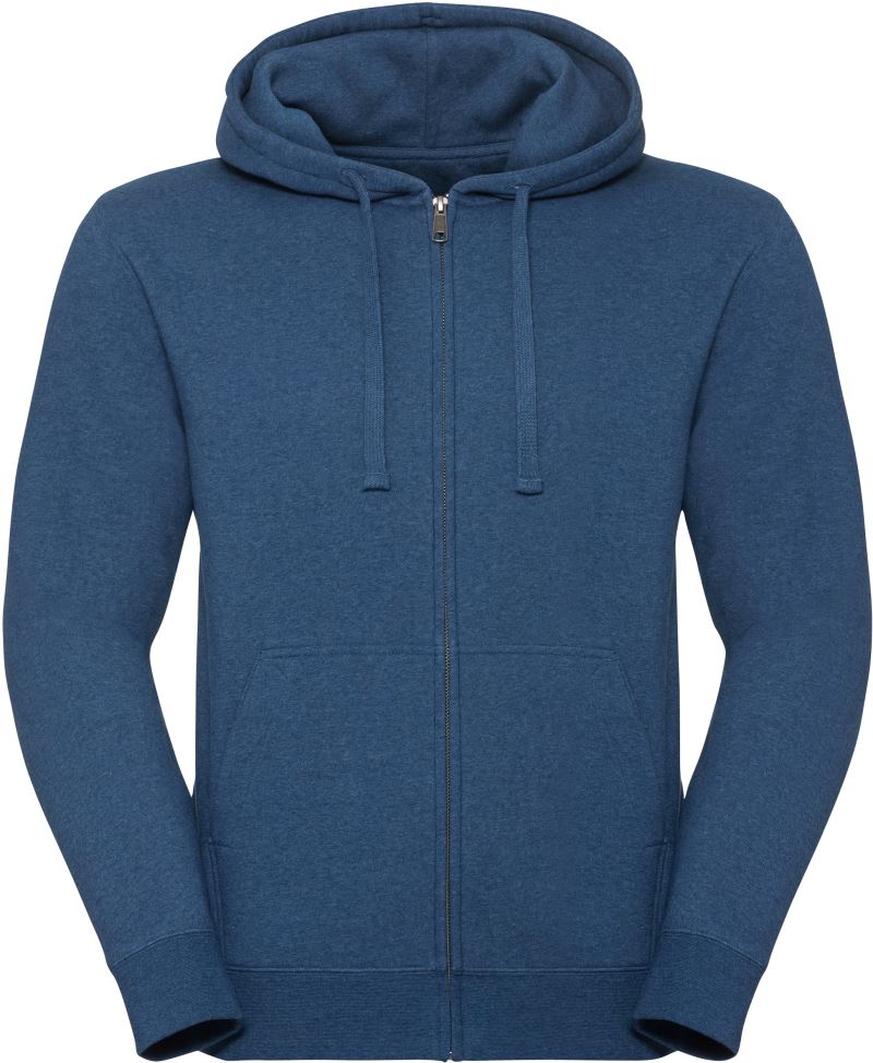 Herren Melange Kapuzen Sweatjacke "Authentic" Russell | 263M