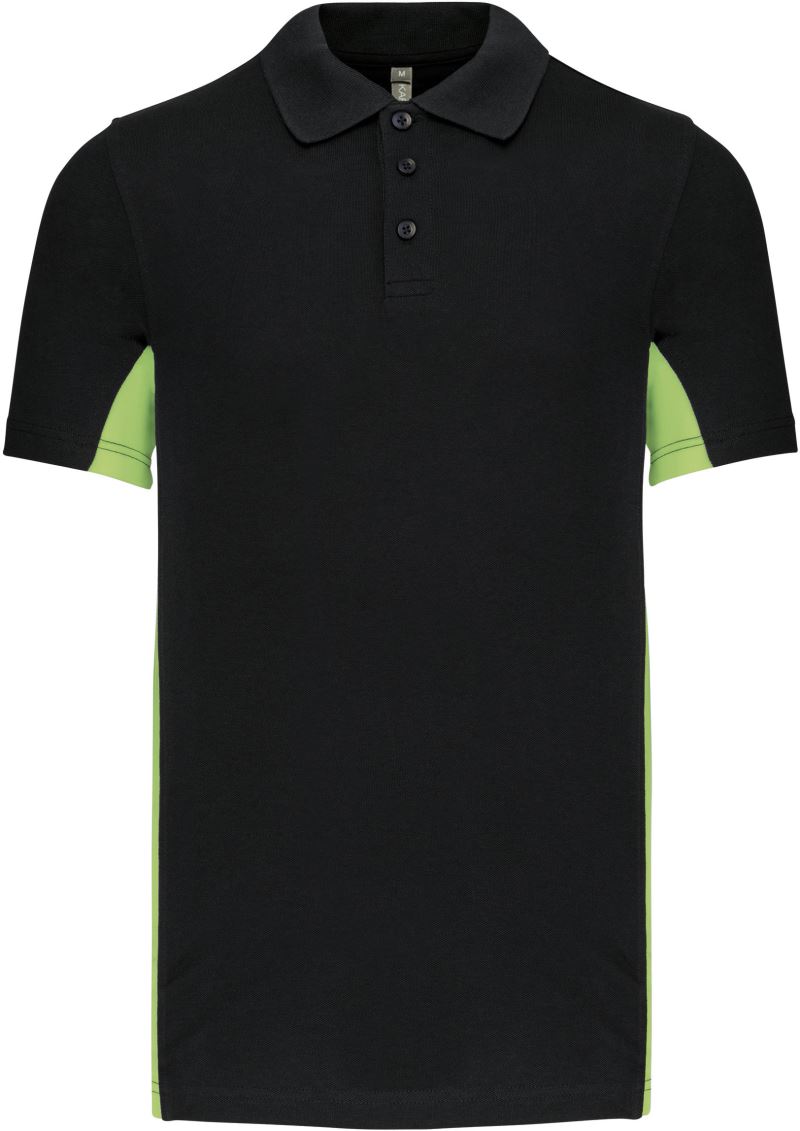 2-farbiges Piqué Polo "Flag" Kariban | K 232