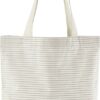 Bio-Baumwoll Shopper mit Streifen Westford Mill | W 251 Bio-Baumwoll Shopper mit Streifen Westford Mill | W 251