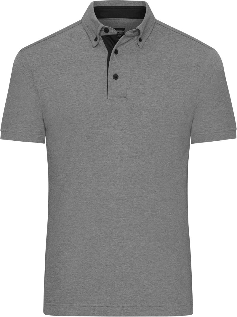 Herren Button-Down Piqué Polo Daiber | JN 964