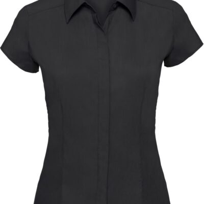 Popeline Bluse kurzarm Russell | 925F