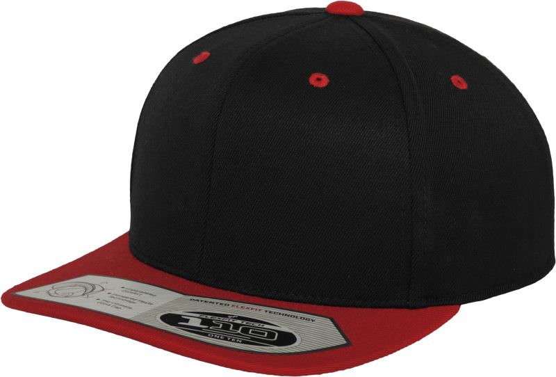 6 Panel Fitted Snapback Kappe Flexfit | 110