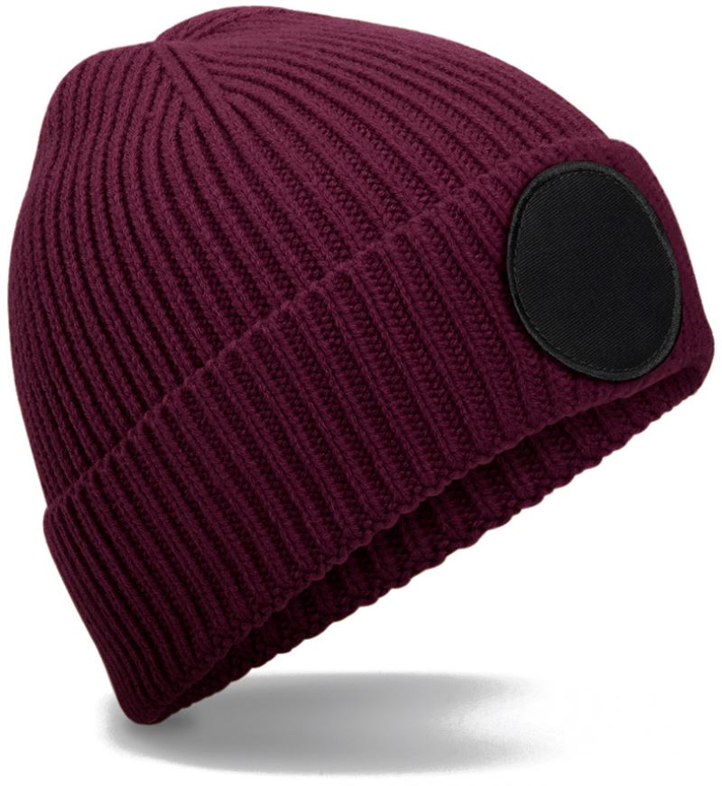 Circular Patch Beanie Beechfield | B 332R