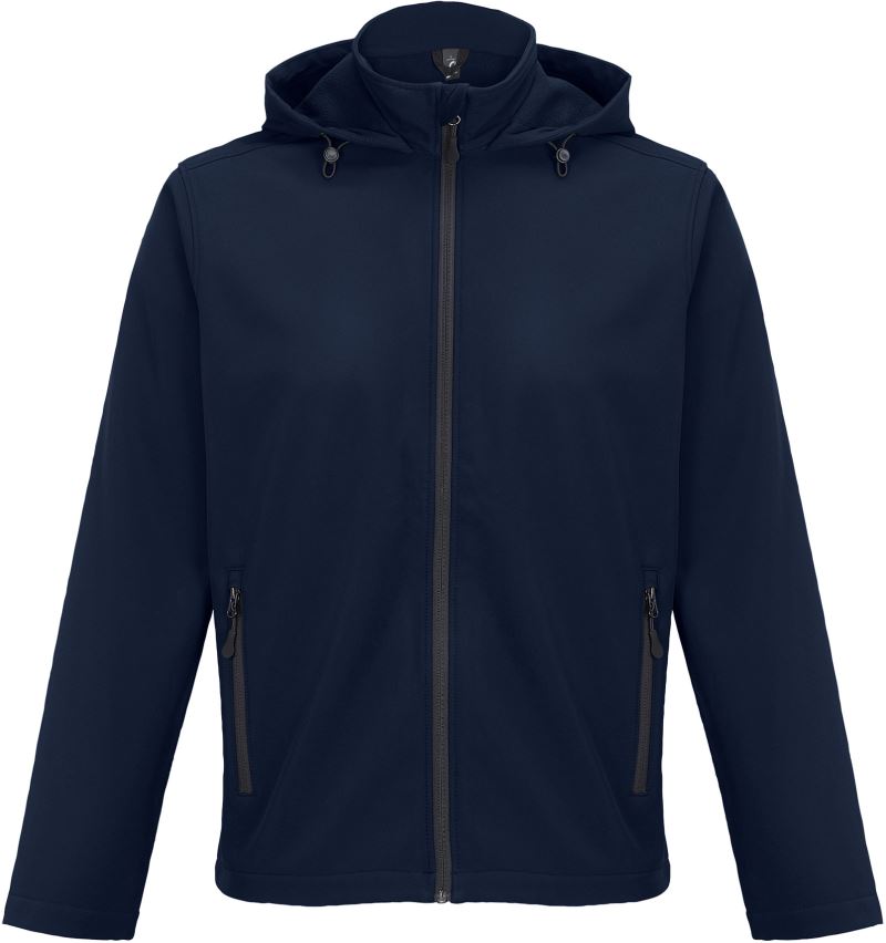 Herren 2-Lagen Kapuzen Softshell Jacke SOL'S | Race Hooded Men