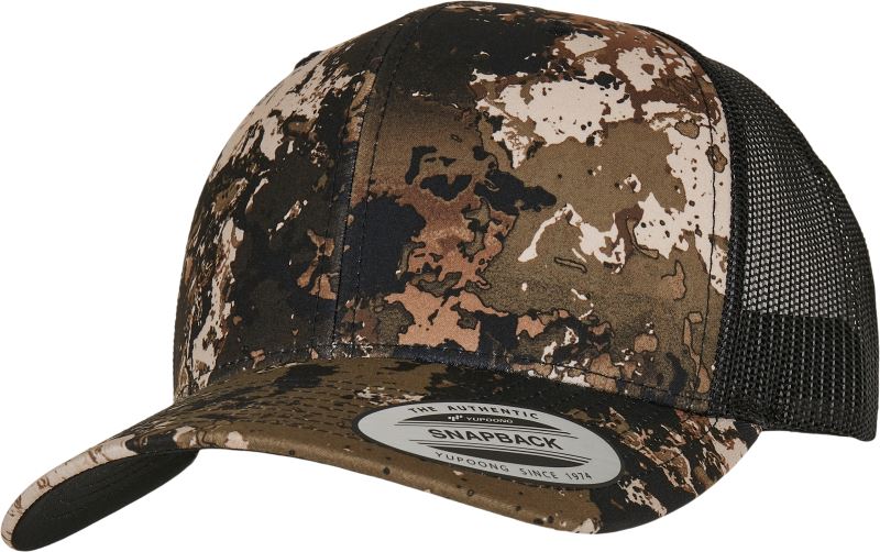 6 Panel Trucker Kappe "Veil Camo" Flexfit | 6606VC