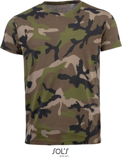 Herren Camouflage T-Shirt SOL'S | Camo Men