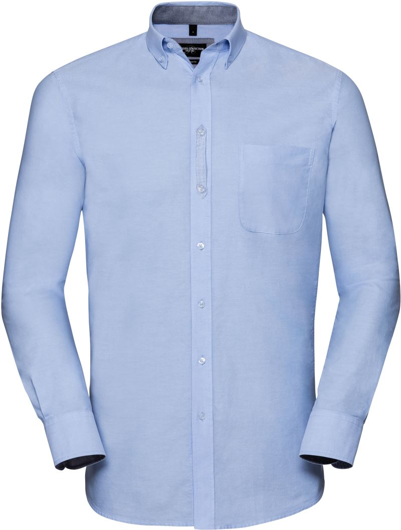 Washed Oxford Hemd langarm Russell | 920M