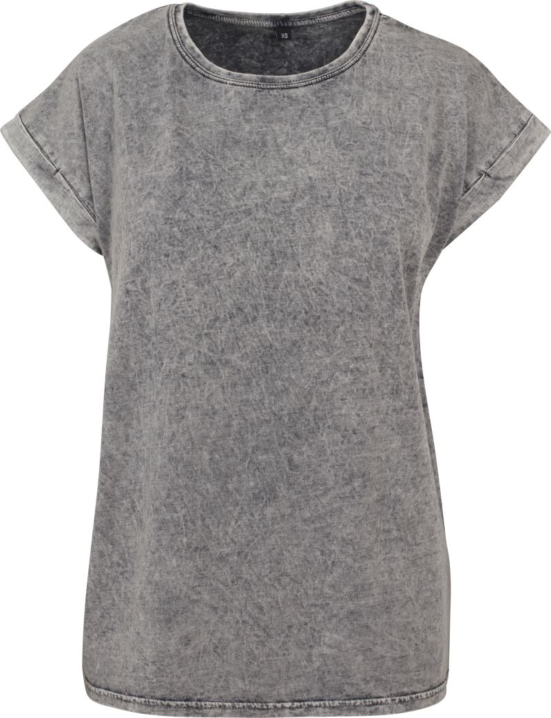 Damen T-Shirt "Acid Wash" Build your Brand | BY 053