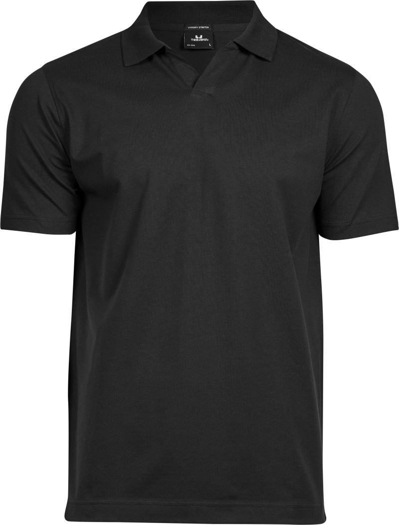 Schweres Herren Luxus V-Neck Stretch Piqué Polo Tee Jays | TJ 1404