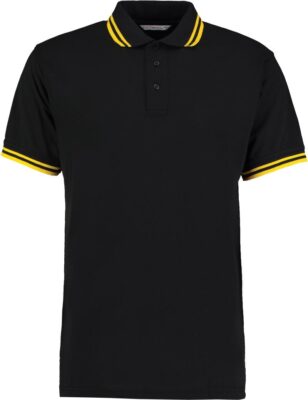 Herren Kontrast Piqué Polo Kustom Kit | KK 409